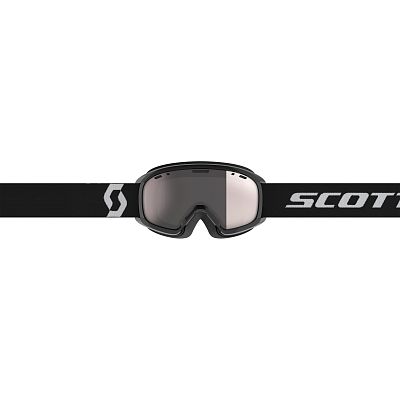Превью Горнолыжная маска Маска горнолыжная SCOTT Junior Witty Miniral Black/White/Enhancer Silver Chrome (271826-7641313)